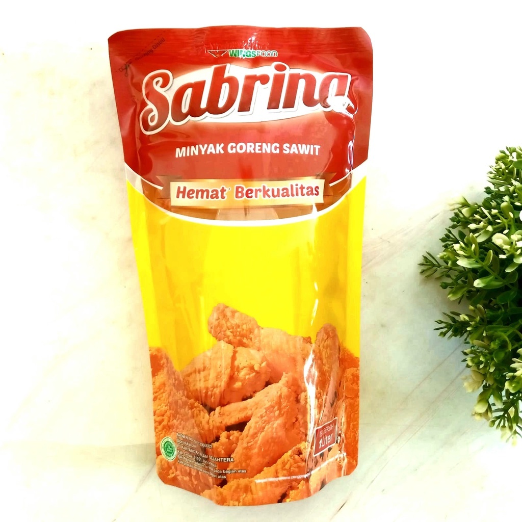 

RYS MINYAK GORENG SABRINA 1LITERAN ISI 12