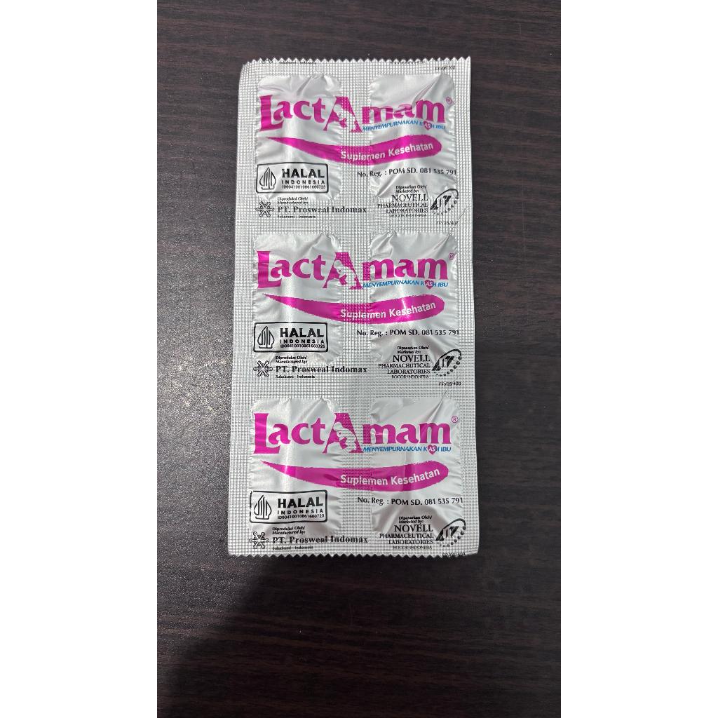 Lactamam 1 Strip (6tab)