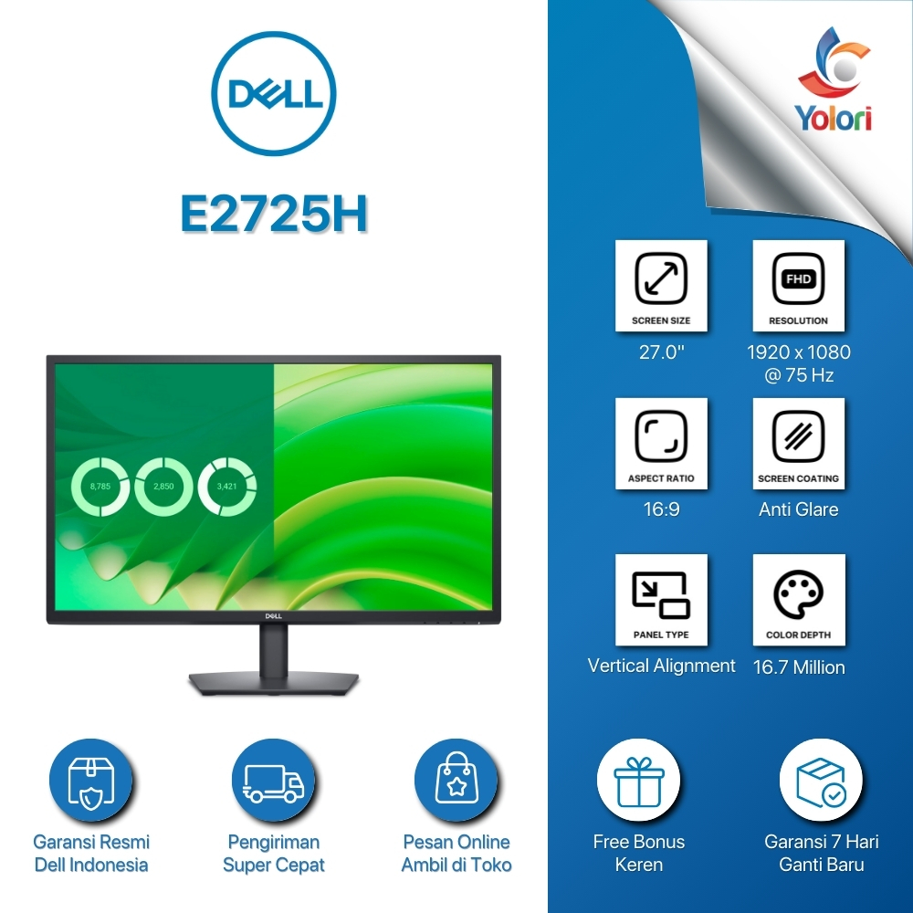Dell 27" Monitor - E2725H