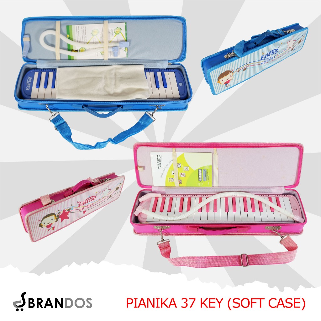 Pianika 37 Key East Top Melodica Koper Pianica Alat Musik Tiup Piano