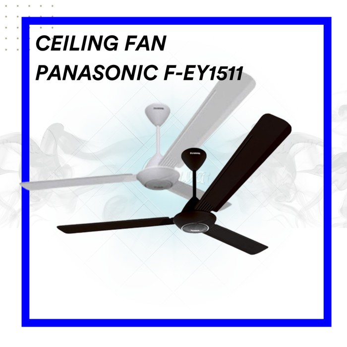 ceiling fan f-ey1511 hitam panasonic, ceiling fan f-ey1511 putih panasonic