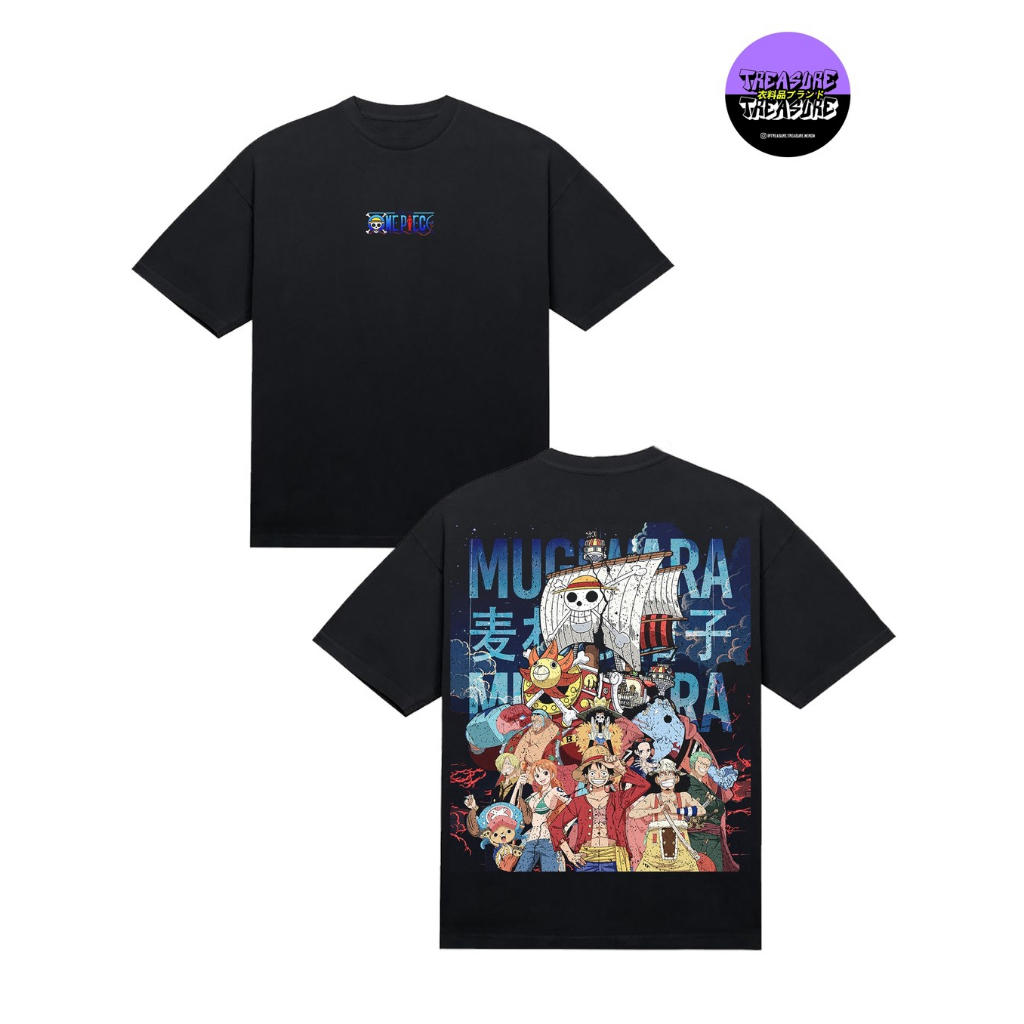 ONE PIECE Kaos ANIME ONE PIECE Kaos OVERSIZE ONE PIECE