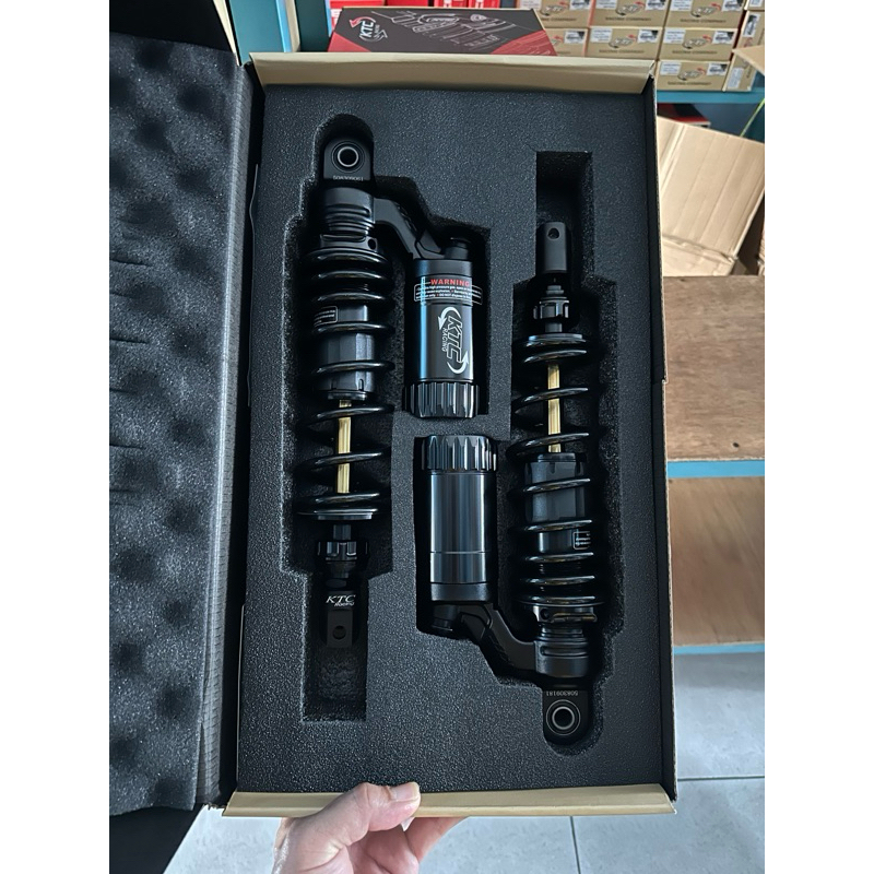 skok ktc extreme aerox/nmax new 305 hitam black as gold