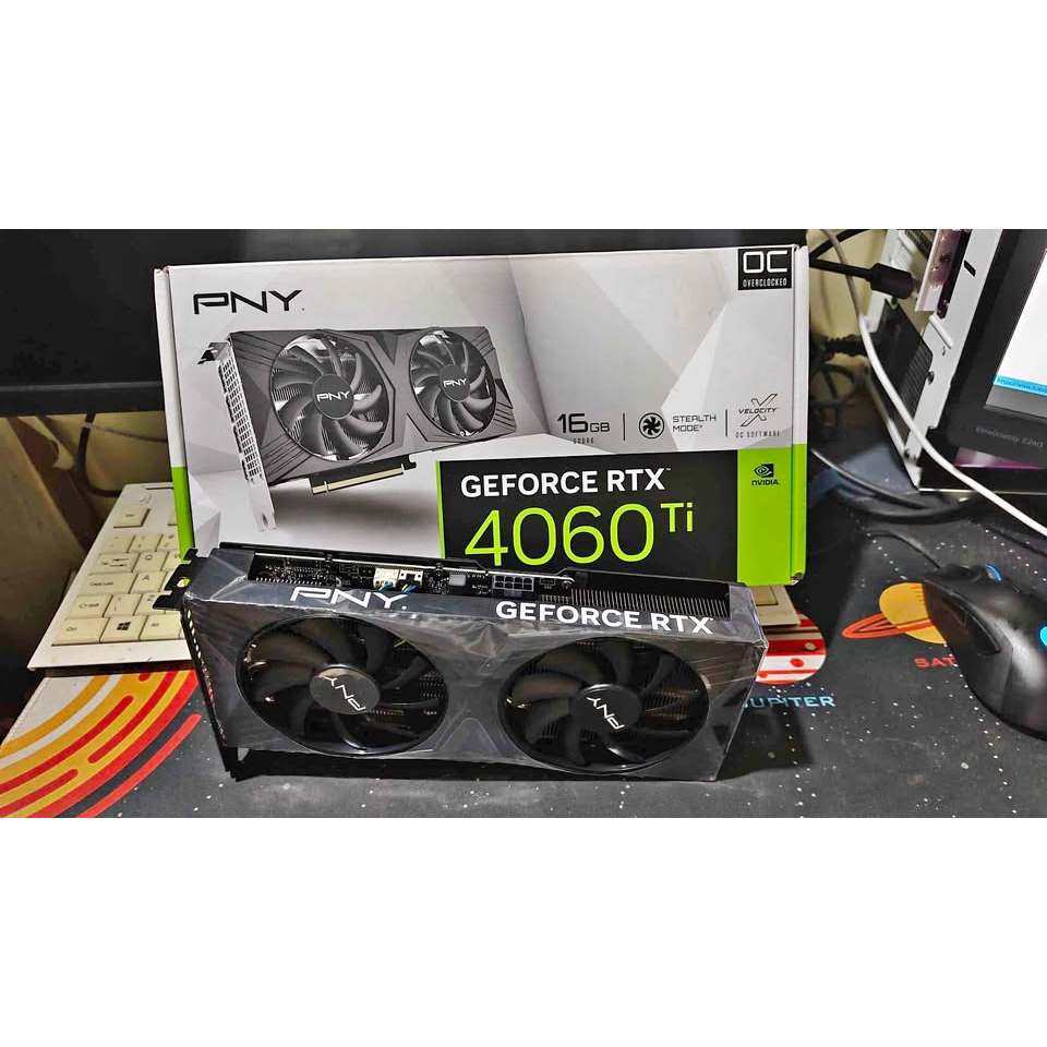 Nvidia rtx 4060 ti 16gb PNY GARANSI 2/2027