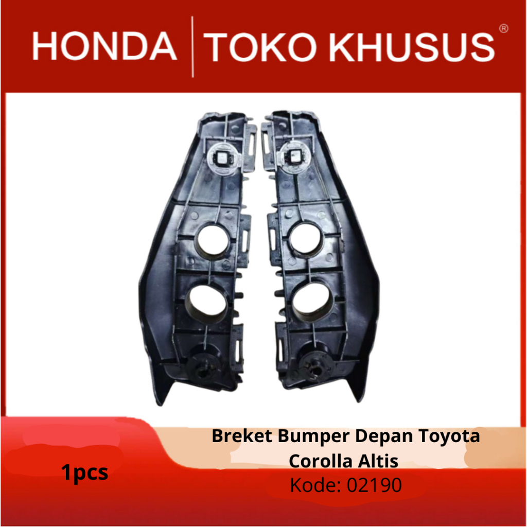 Bracket Breket Bumper Depan Toyota Corolla Altis 2007 2008 2009 2010 2011 52115/52116-02190