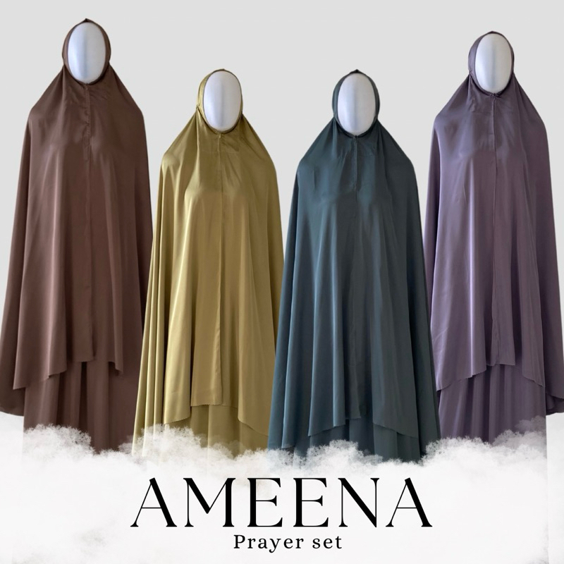 MUKENA AMEENA | Mukena Travelling Silk by Danyta