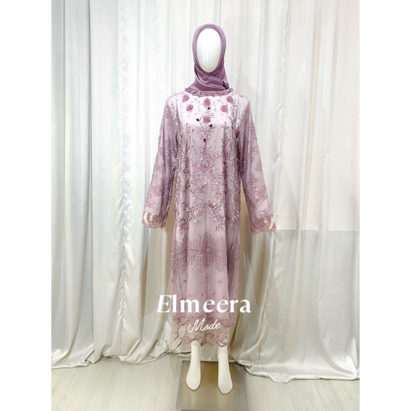 ELMEERA MODE | Elegant Lace and Sequin Sekar Dress