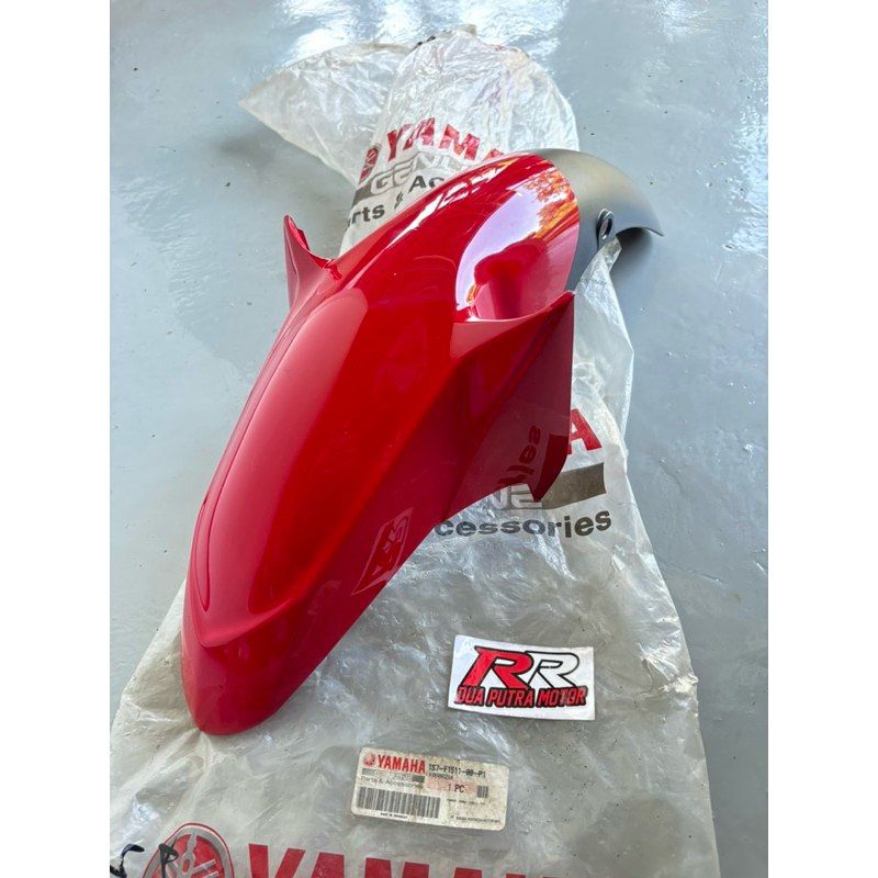 fender front spakbor depan original ori yamaha jupiter mx 135 old lama merah cabe vrc 1S7