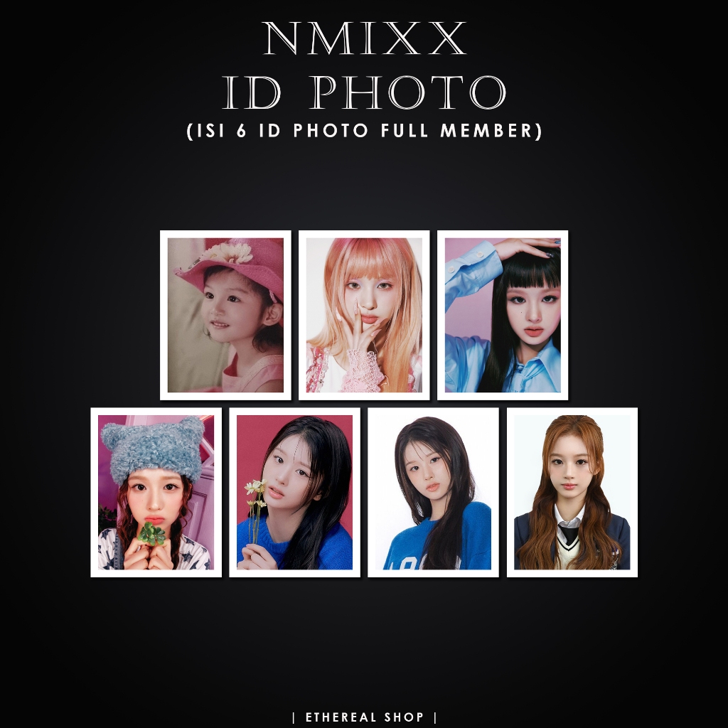 [ISI 6] ID PHOTO NMIXX PAS FOTO NMIXX PHOTOCARD NMIXX