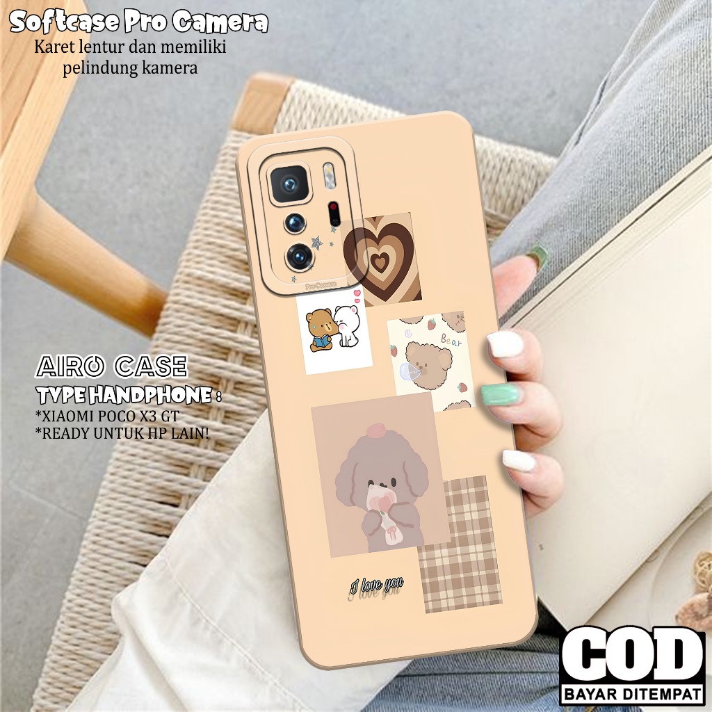 Case XIAOMI POCO X3 GT - Softcase XIAOMI POCO X3 GT - Fashion Case KARTUN - Casing XIAOMI POCO X3 GT