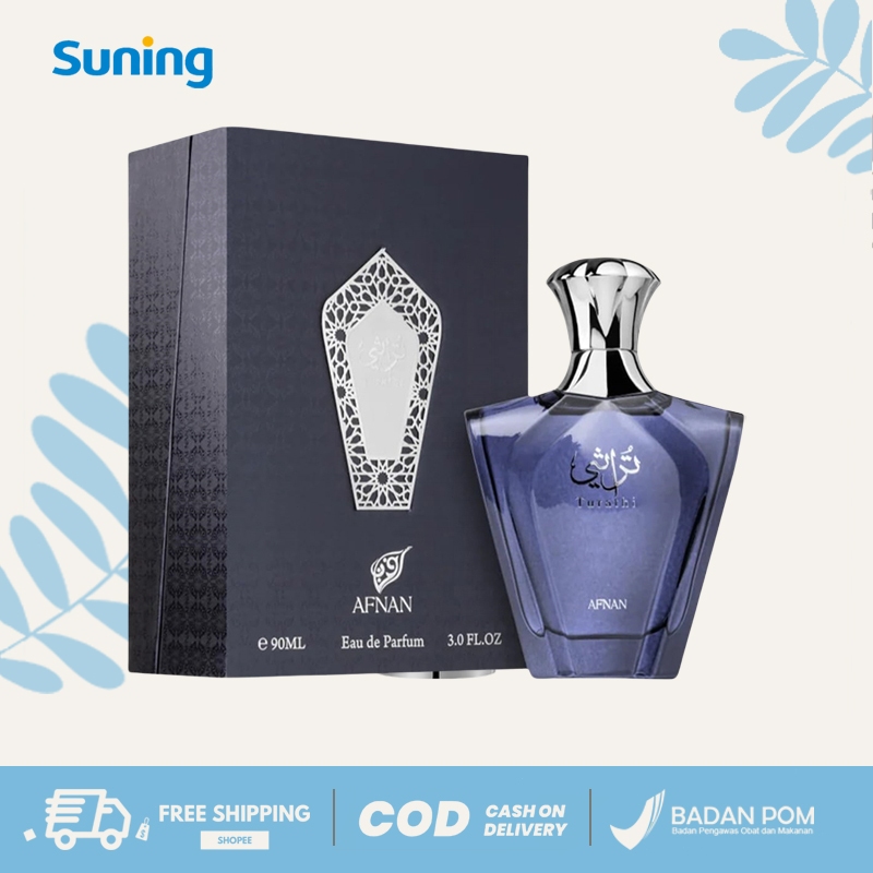 Afnan Turathi Blue for Men Eau de Parfum 90ml, Afnan Indonesia Official Store, Afnan Unisex Perfume 