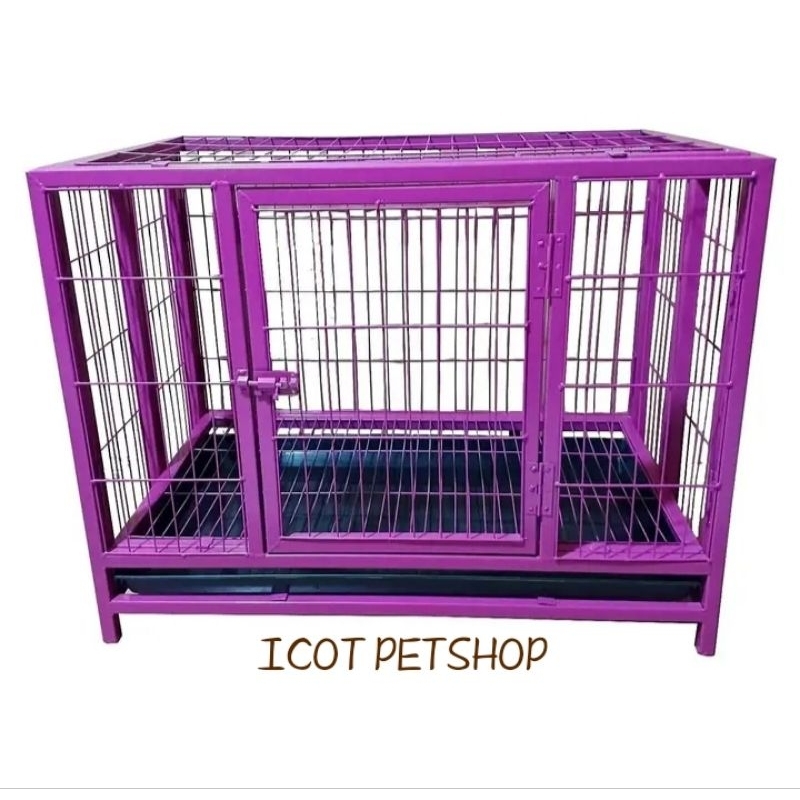 KANDANG ANJING KANDANG BESI HOLO LIPAT