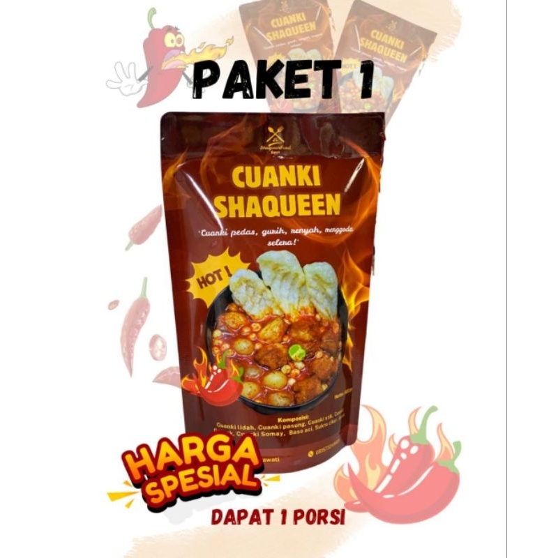 

Shaqueen Cuanki Instan khas Garut enak, renyah, gurih mengoda selera 100 g
