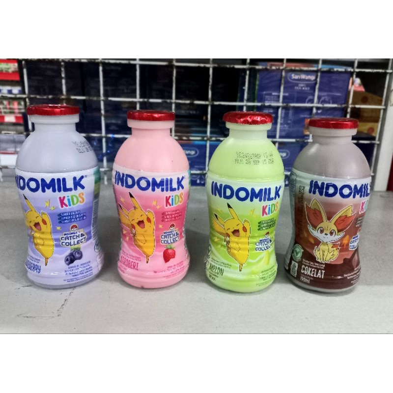 

Indomilk Botol 190 ml Susu UHT All Variant Cokelat/Strawbery/Melon/Bluebery