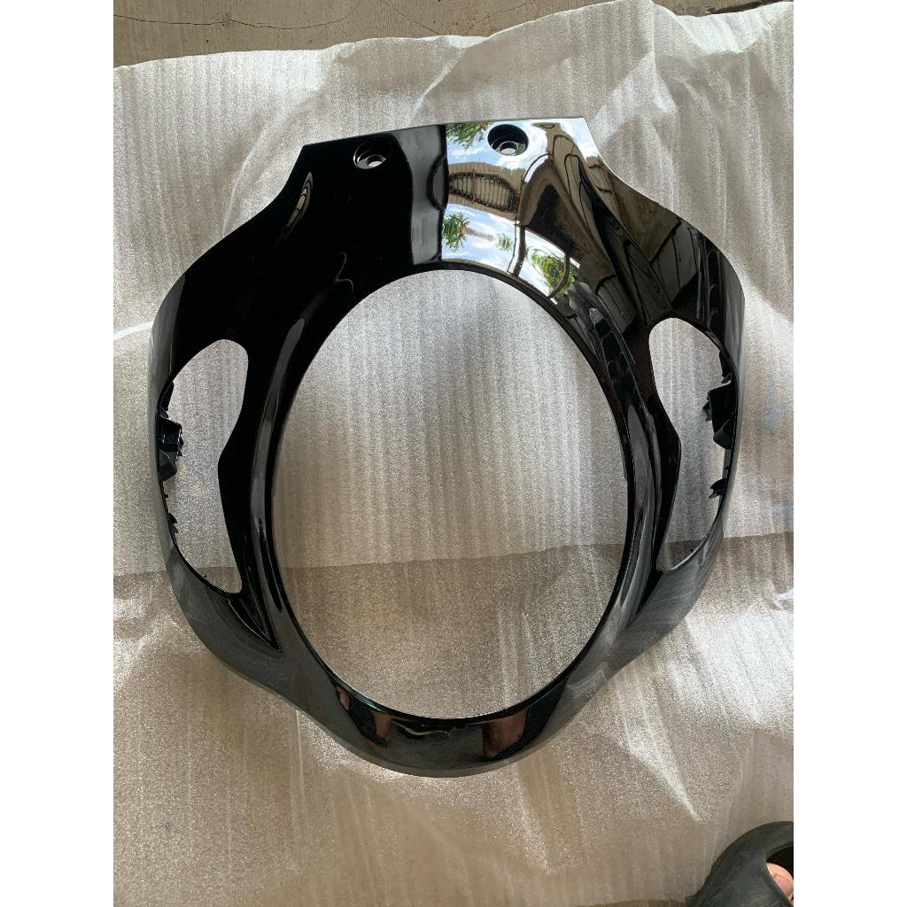cover front Panel tameng body depan Scoopy new esp prestige sporty fashion black K2F 2021 2022 2023 