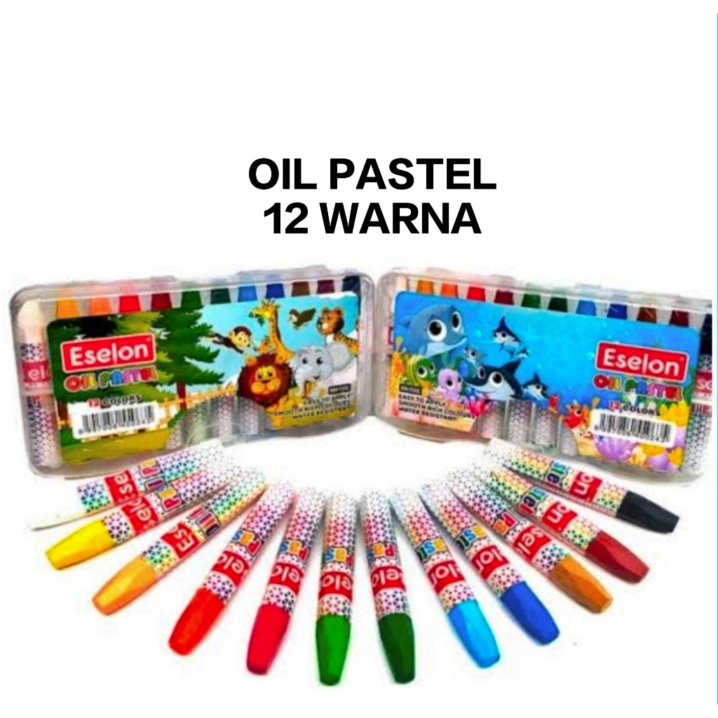 

Oil Pastel 12 Warna Murah / Krayon / Crayon 12 Warna Murah