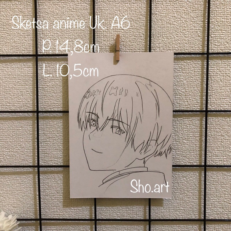 

Jasa gambar Sketsa anime tanpa arsir Uk. A6 (bisa request)