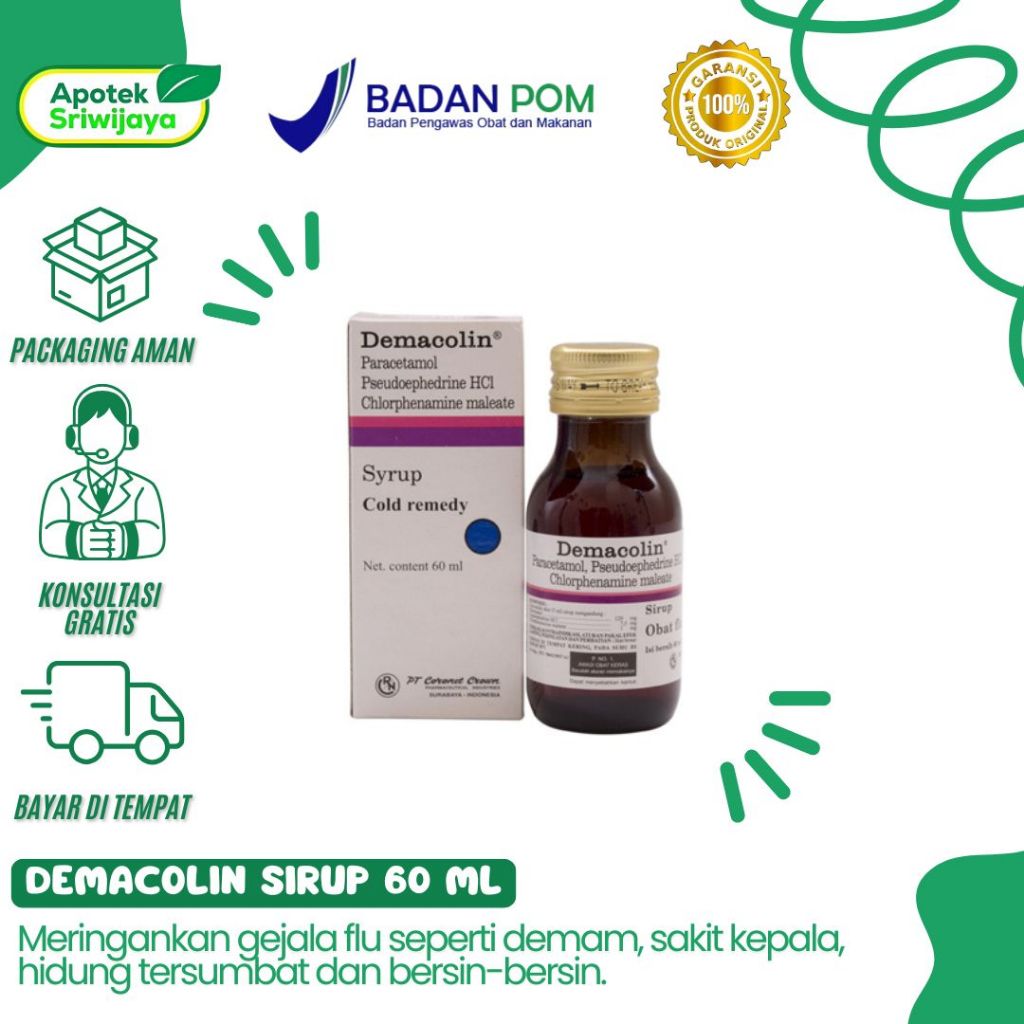 DEMACOLIN SIRUP 60 ML