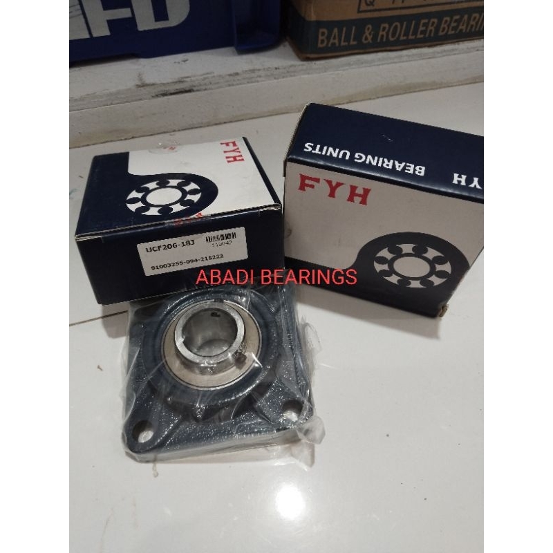 BEARING FLANGE UNIT UCF 206-18/UCF206-18 AS 1 1/8 INCH FYH ASLI