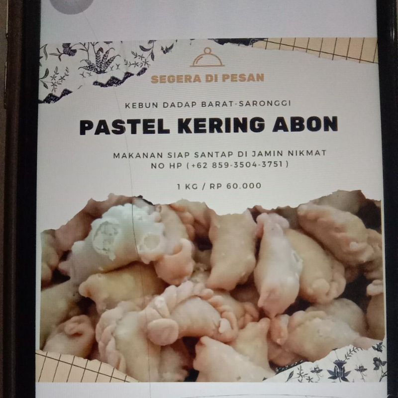

pastel abon