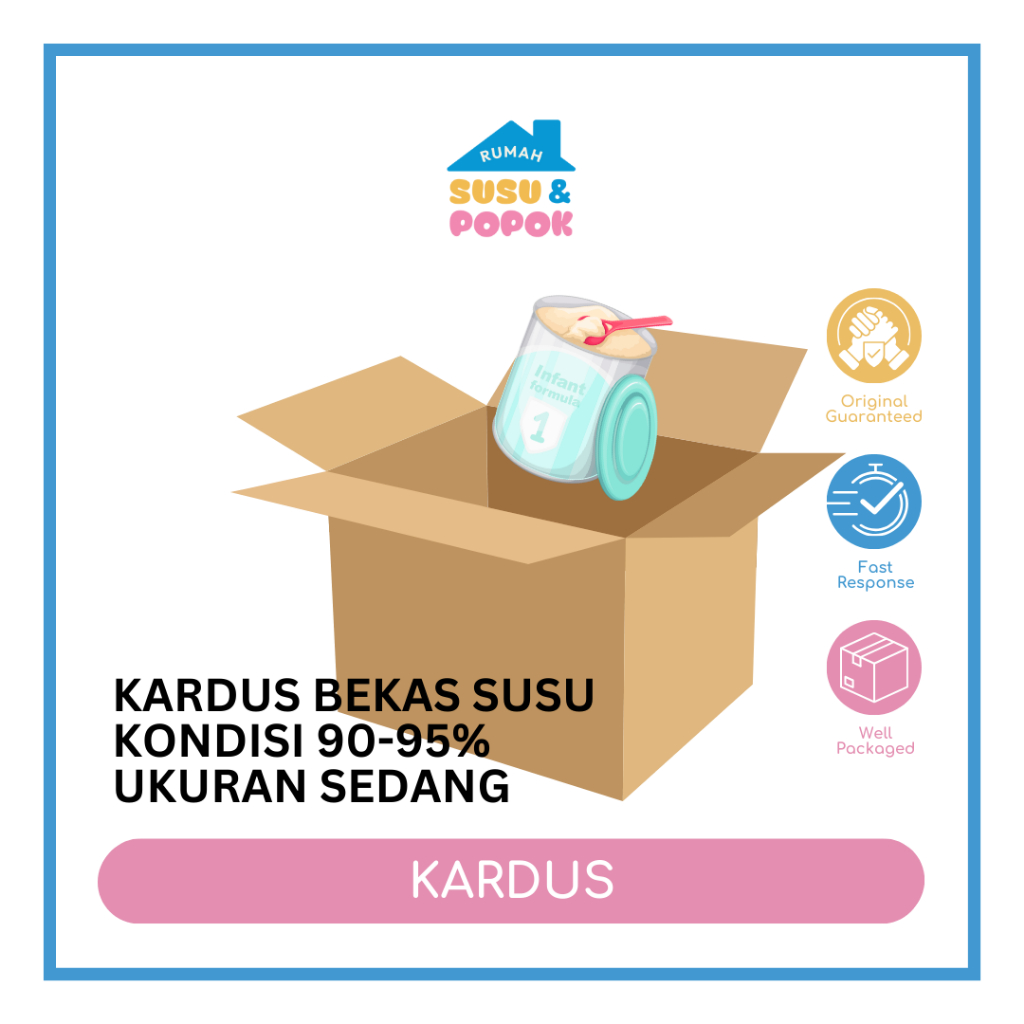 

KARDUS Bekas Susu / Popok