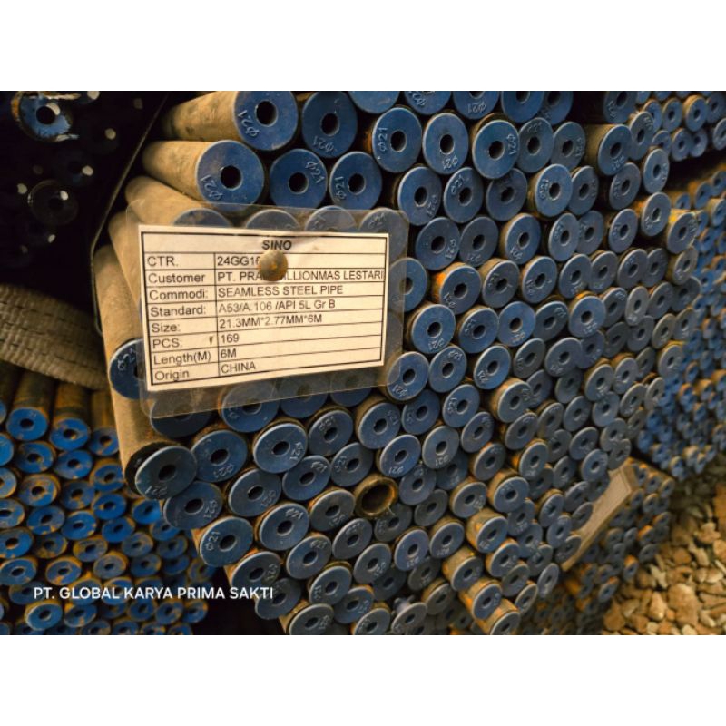 Pipa Sch 8" (Diameter 219.1) Sch 40 x 6 Meter