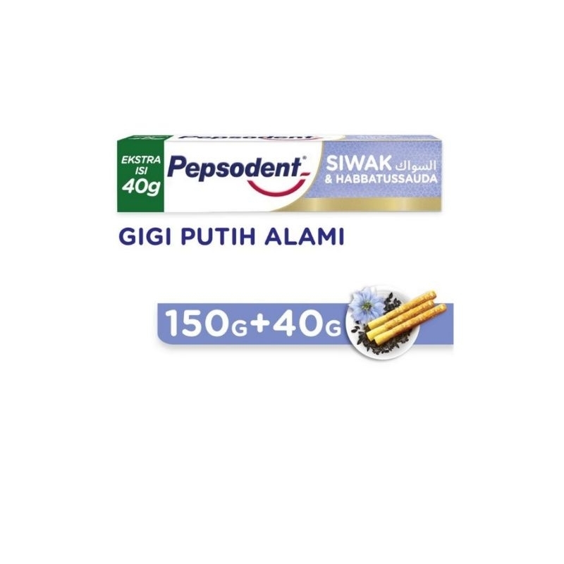 pepsodent siwak 150+40 gr