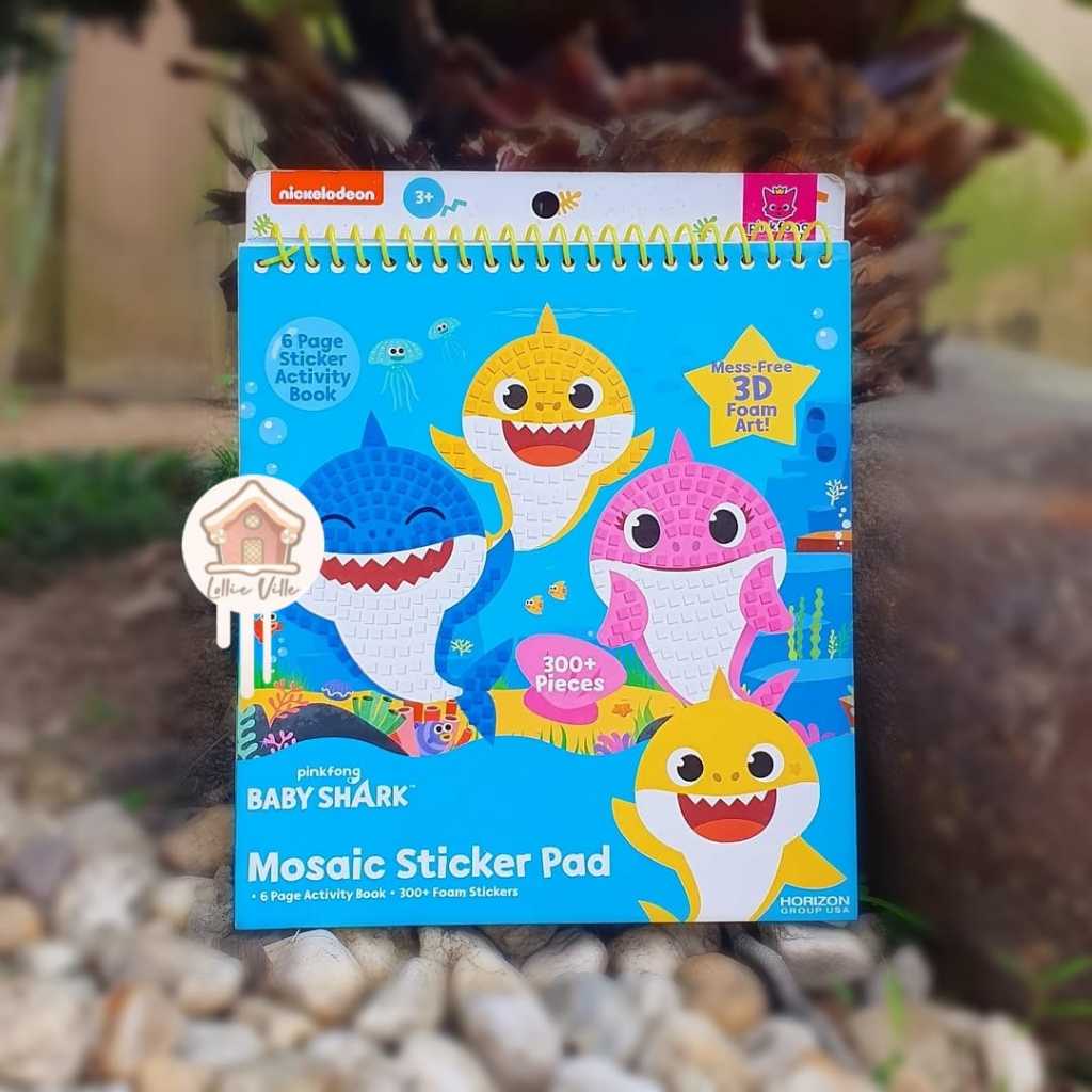 

Baby Shark 3D Mosaic Sticker Pad