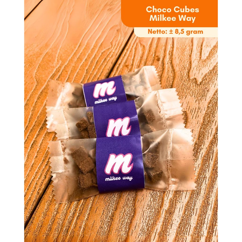 

Choco Milkee Cubes (kemasan kecil)