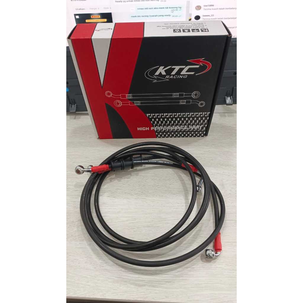 SELANG REM KTC RACING NMAX OLD NON ABS ORIGINAL