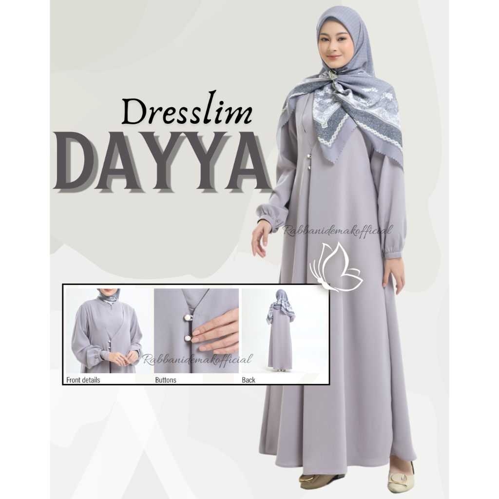 RABBANI - DRESSLIM DAYYA - GAMIS RABBANI AKHWAT - RABBANI 100% ORIGINAL - NEW COLLECTION RAYA 2025