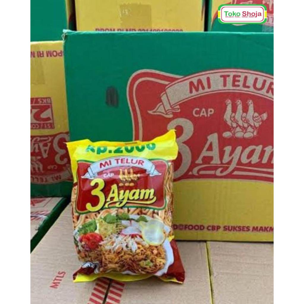 

Indofood Mie Telur Cap 3 Ayam 120 gr