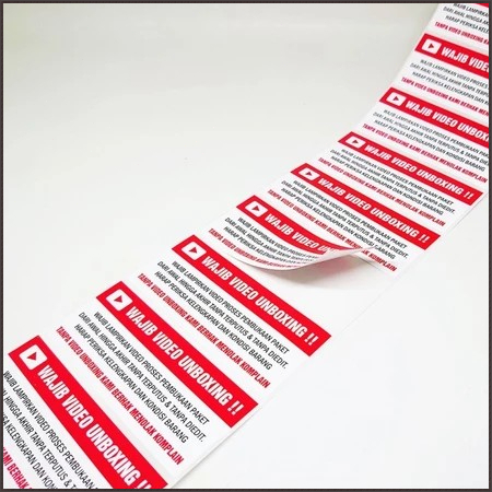 

Promo Stiker Wajib Unboxing Roll Isi 1000 Pcs Video Fragile 7 x 3 cm 1 Roll Isi 1000 Pcs