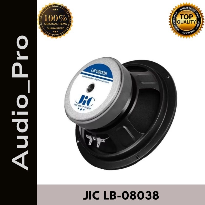 SPEAKER JIC LB 08038 8inch low middle high middle