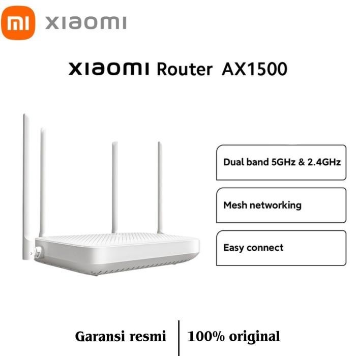 Router Xiaomi AX1500 / Mi router Wifi 6 - 1500 Mbps Mesh System 5 Ghz