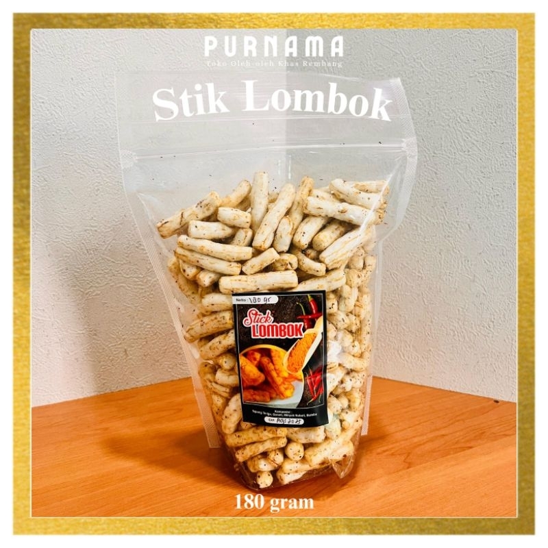 

STIK LOMBOK/ANEKA CAMILAN/OLEH-OLEH KHAS REMBANG
