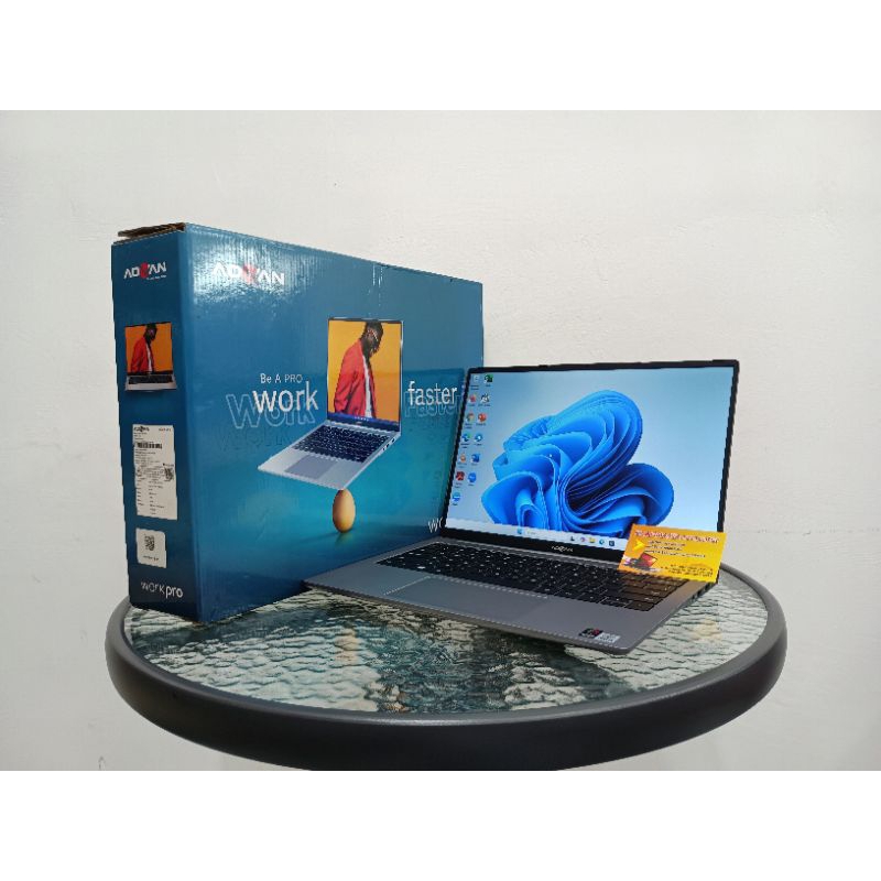 LAPTOP ADVAN WORKPRO 1701 SECOND LIKE NEW FULSET SIAP PAKAI