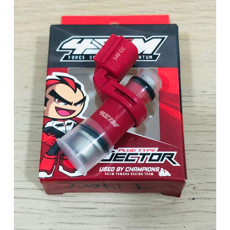 Injektor 4S1M Racing Boreup 140cc / 8hole MIO M3 / AEROX / NMAX Yamaha Original 4SIM