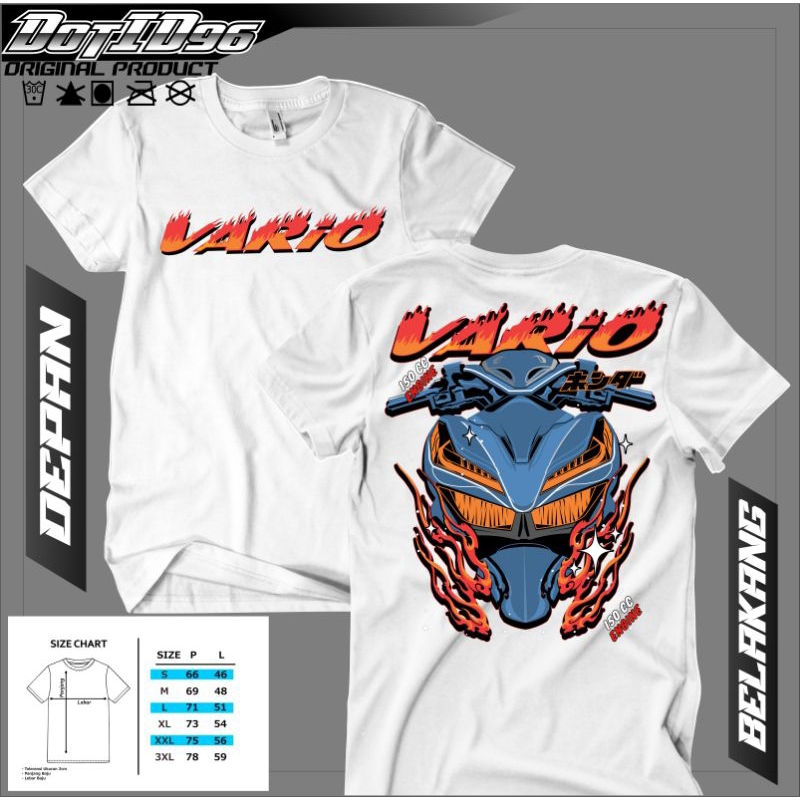 Kaos Distro Premium, New Vario 150cc