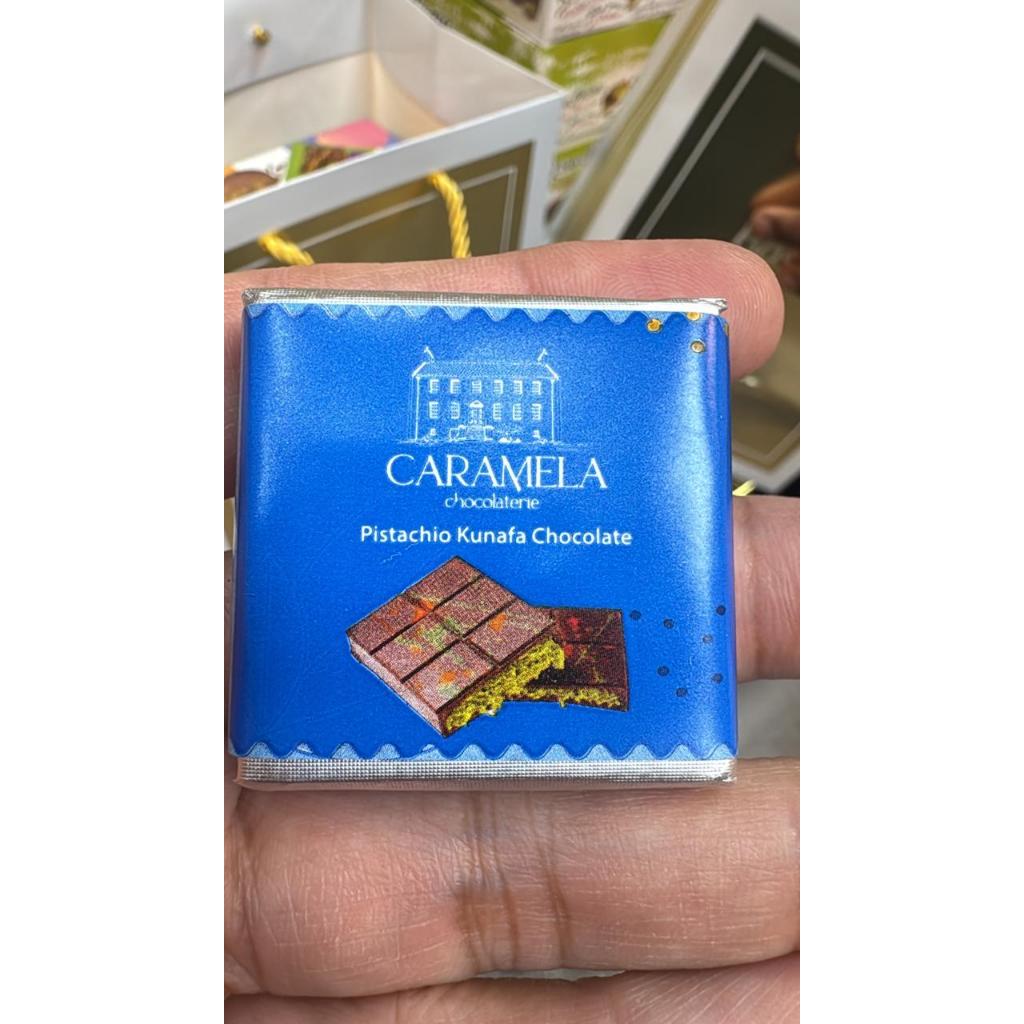 

Caramela Chocolate Pistachio kunafa chocolate
