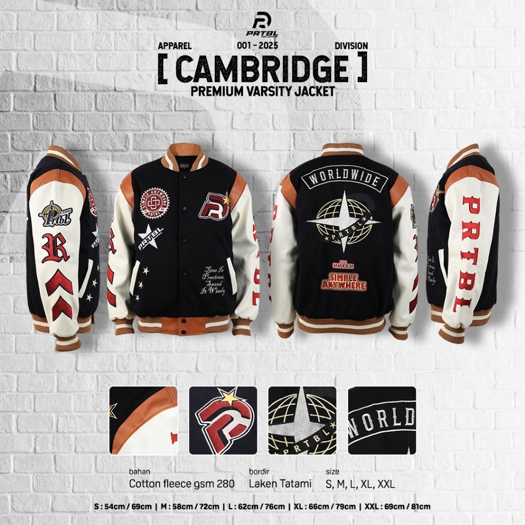 Prtbl Premium Varsity jacket - Cambridge