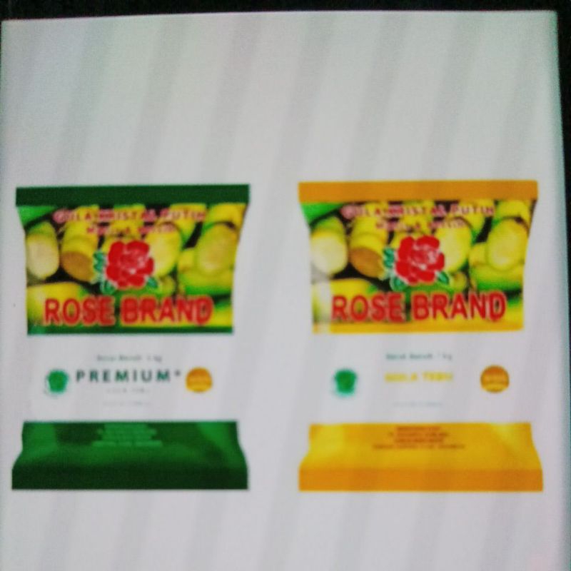 

3 pcs gula rosebrand hijau kuning