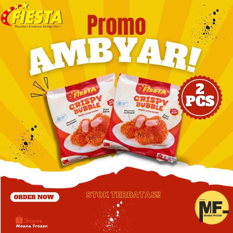 

Fiesta - Chicken nugget crispy crumble 450gr