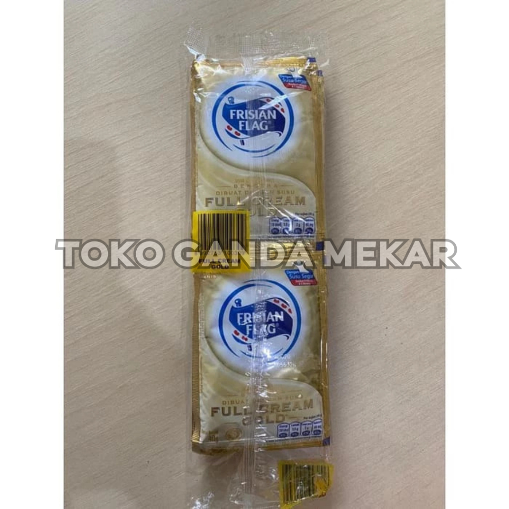

Susu Bendera Frisian Flag Gold Kental Manis Sachet
