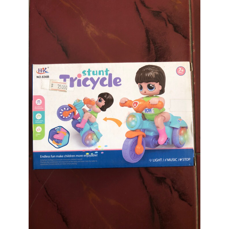 Mainan Anak Stunt Tricycle