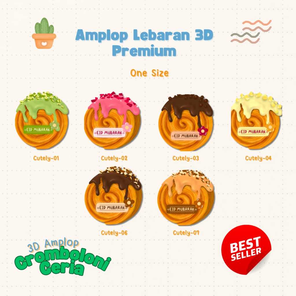 

Amplop Lebaran 3D Murah – Unik & Menggemaskan!