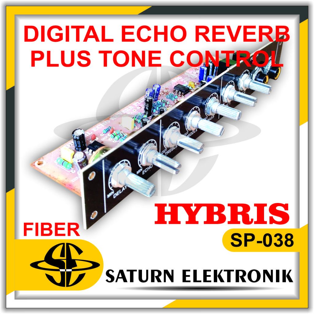 Kit Digital Echo Reverb Plus Tone Control SP-038