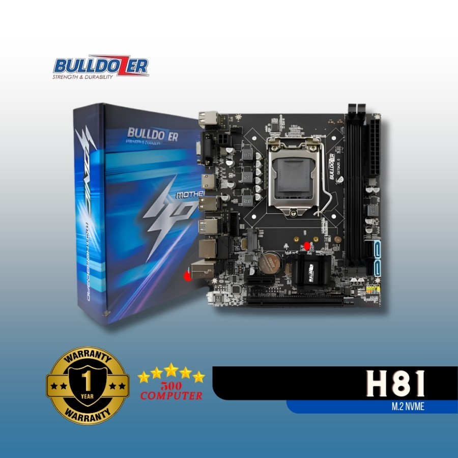PAKET motherboard H81 + proc intel core i5 4590 + fan proc