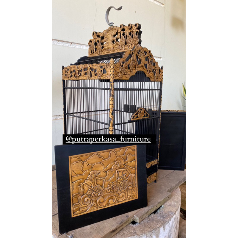 sangkar ukir kotak | sangkar ukir wayang | sangkar burun jati | sangkagr murai | sangkar kenari koli