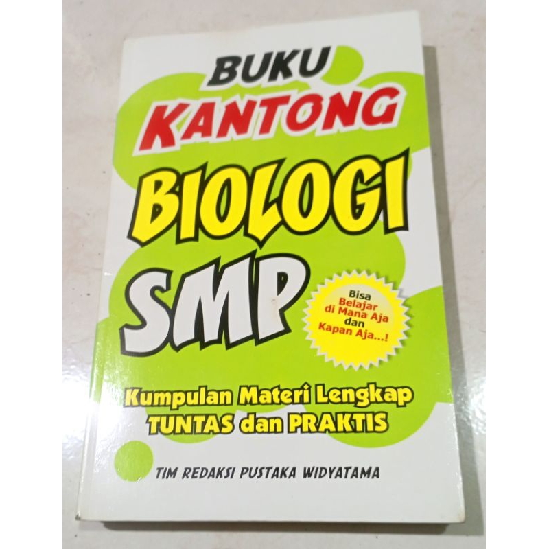 ( OBRAL ) BUKU LATIHAN SOAL SMP // BUKU KANTONG BIOLOGI SMP // ORIGINAL